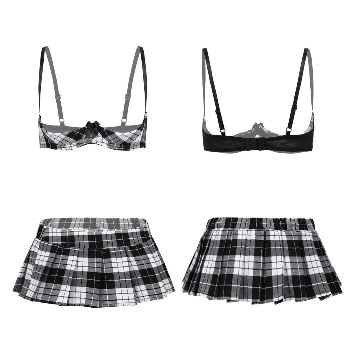 

Женский аниме школьница косплей комплект нижнего белья на Хэллоуин вечеринку маскарадные костюмы M