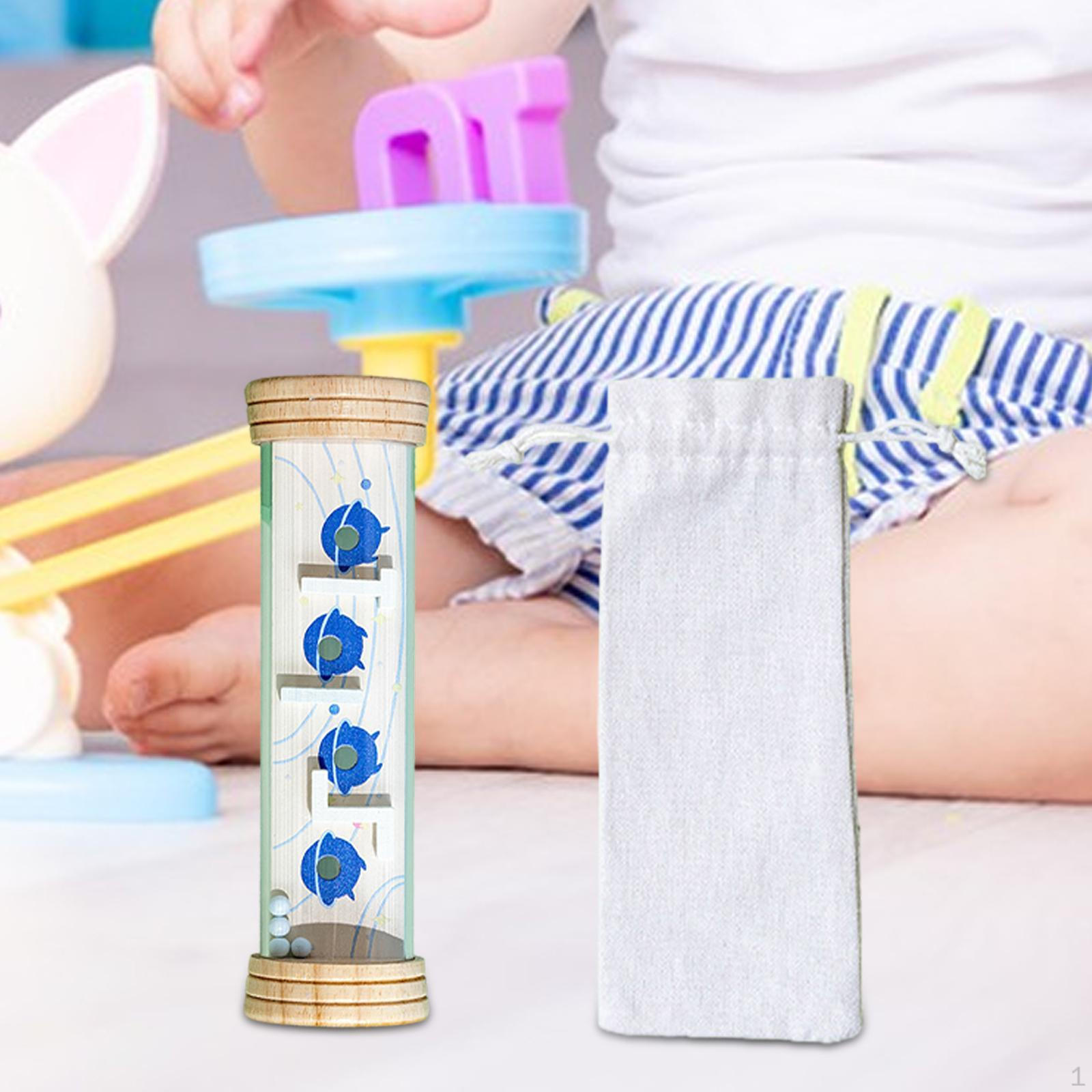 

Лабиринт-головоломка, головоломка, балансирующий шар, игры на терпение с сумкой для хранения, фиджет для тренировки blue ball