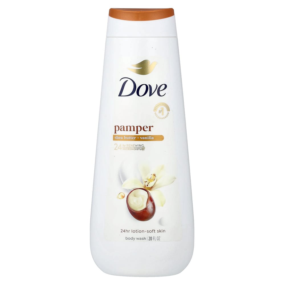 Dove Purely Pampering Body Wash Shea Butter with Warm Vanilla 22 fl oz (650ml)