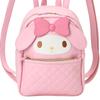My PU for ages 3 and 157686 [Sanrio] Face-shaped Backpack, Melody, Leather, up,