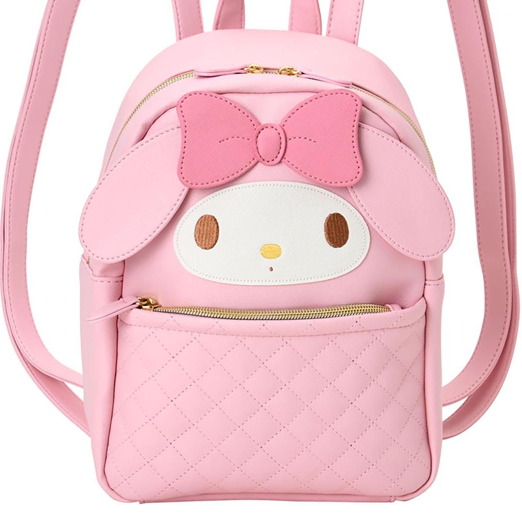 My PU for ages 3 and 157686 [Sanrio] Face-shaped Backpack, Melody, Leather, up,