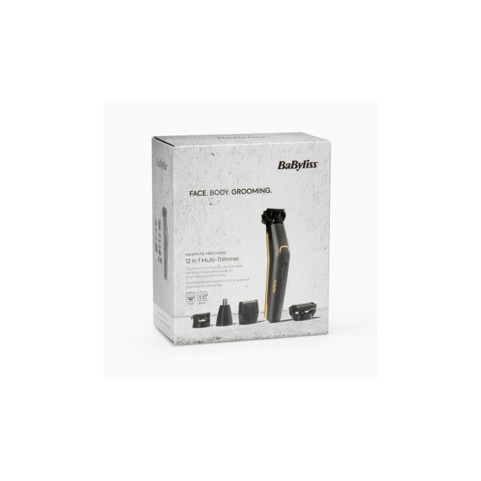 Herrenrasierer Babyliss MT987E Mehrzweck-Haarschneider Graphite Precision 12 in 1