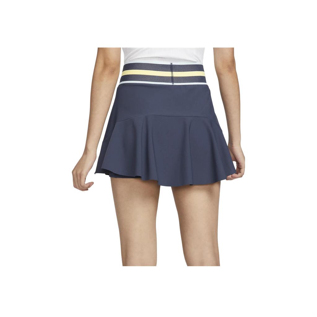 Nike Court Slam Dri-FIT Elastic Sports Comfortable Breathable Quick-Dry Tennis Skirt Women Skirts Lightning-Blue White FD5644437