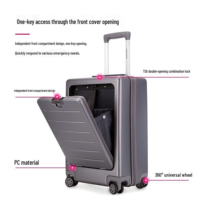 Ручная кладь Diplomat TC-9152 с передним открытием