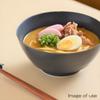 Arita Ware Harajyu Seisakusho Ultimate Ramen Bowl, 18cm, Navy, Microwave and Dishwasher Safe, Made In Japan, R0327