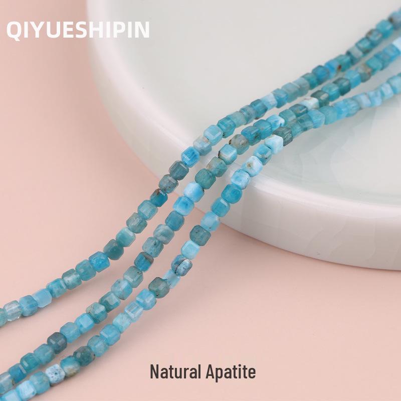 

Натуральная черная шпинель 2 мм, маленькие кристальные бусины в форме кубиков сахара для DIY проектов 2.3mm Small Cube ≈165 pieces/strand