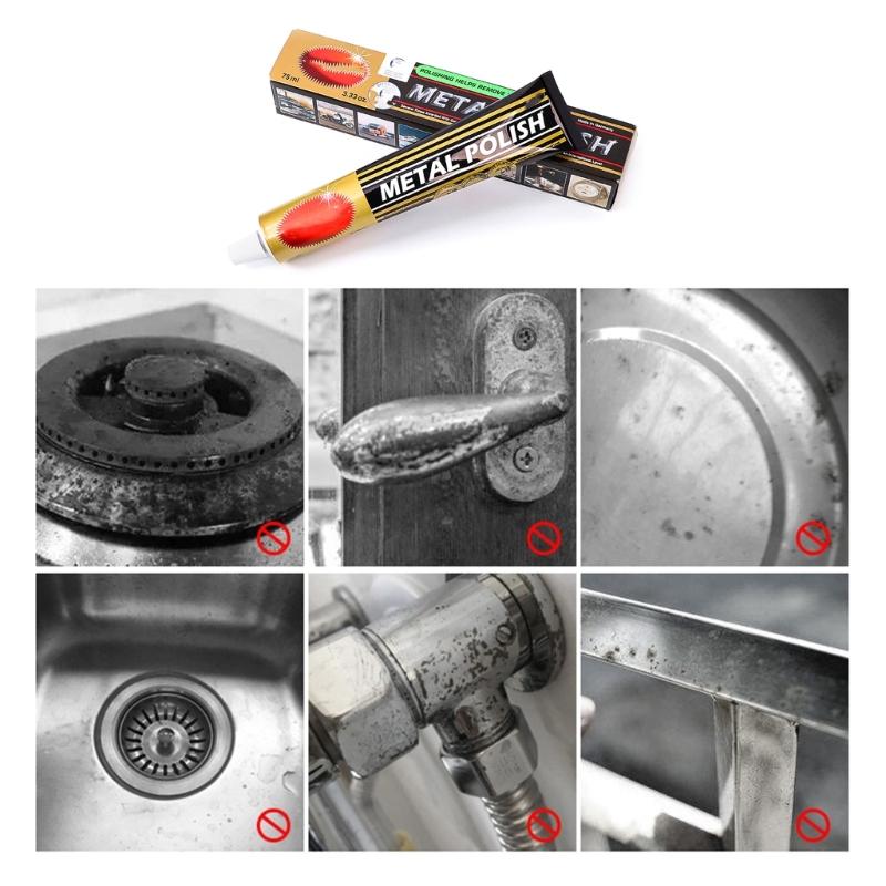 Safe Metal Cleaning Paste Cream Suitable for Deep Cleaning Polishing Without Harmful Chemicals Jewelry & Watch Band Care