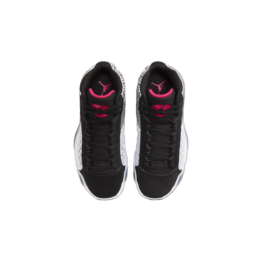 Air Jordan 38 GS Fundamental 2.0 Barnesneakers Hvit Siren-Rød Svart DZ3499-101