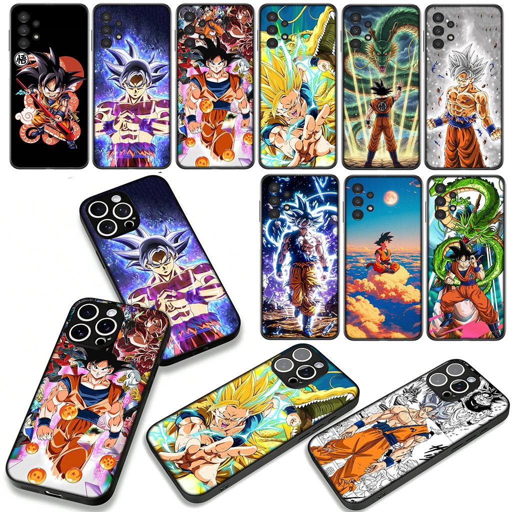 Tapeta Drak Son Goku Ball Kryt na telefon pro Apple iPhone 16 15 14 Plus 13 12 Mini 17 Pro Max + ProMax 16E Air 16+ Pouzdro