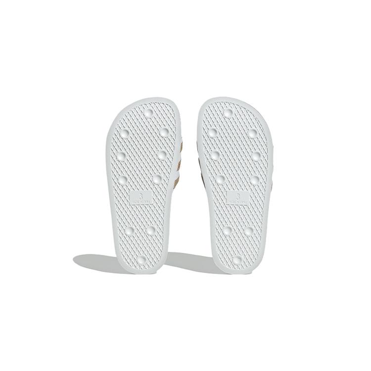Adidas Adilette Slide J 'White Multi-Color' HQ8547