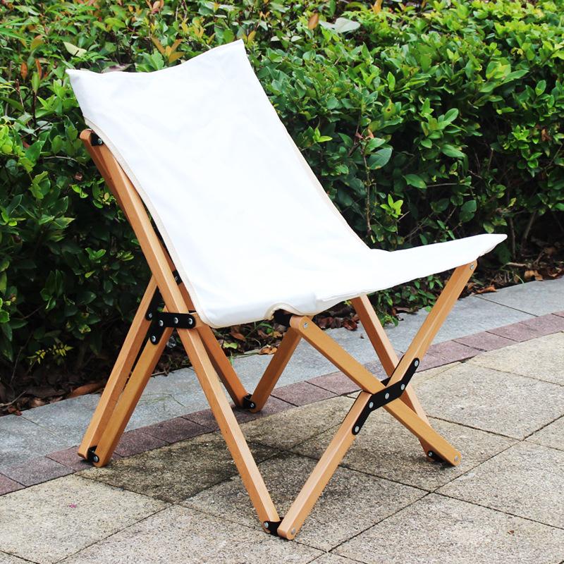Portable Heightened Folding Butterfly Chair: Ideal for Camping, Beach, Fishing, and Picnics