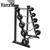 Hanxin Integrated Rubberized Fixed Curved Barbell