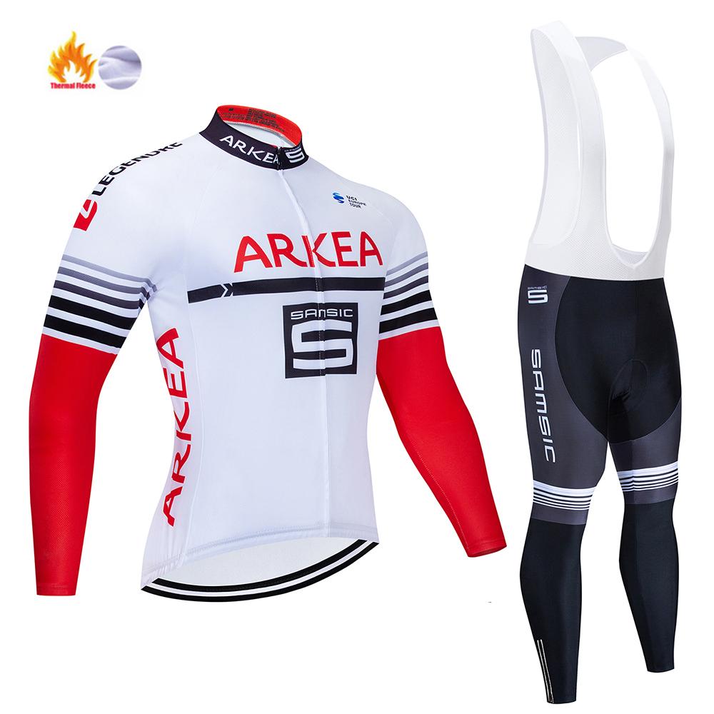 MTB Bike Clothes Maillot Ropa Ciclismo Invierno Bicycle Thermal Fleece Cycling Clothing 2026 Winter Warm Cycling Clothing Set