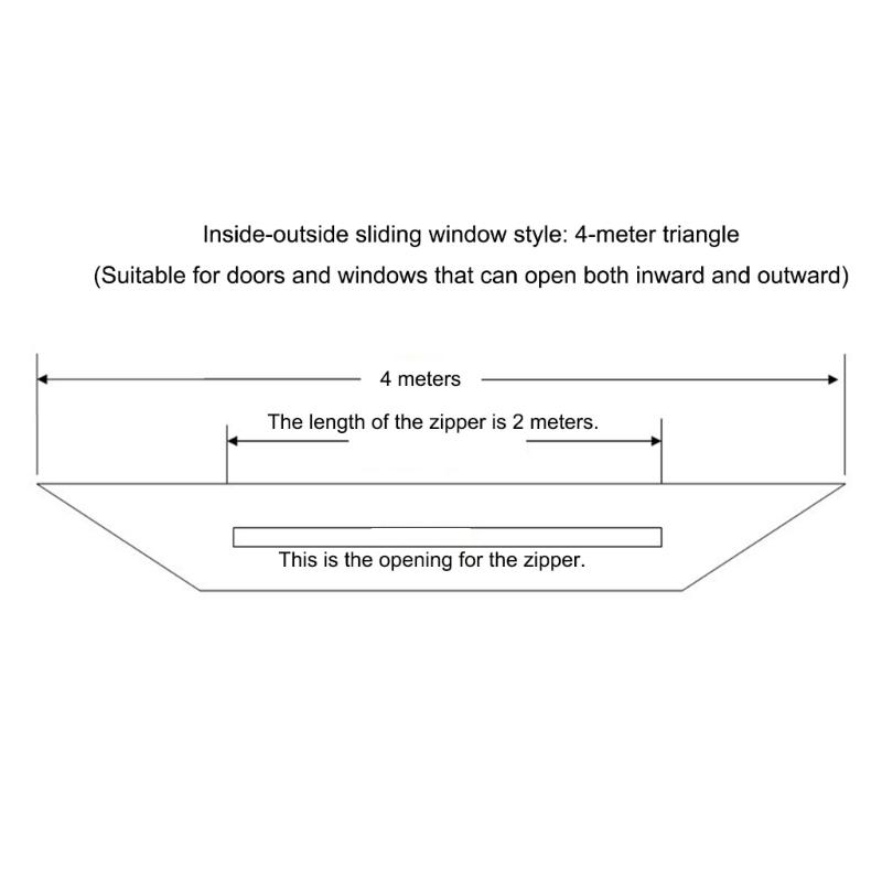Portable Air Conditioner Part Air Conditioner Window Kit Portable Window Kit Sliding Door Window Vent Easy Installation