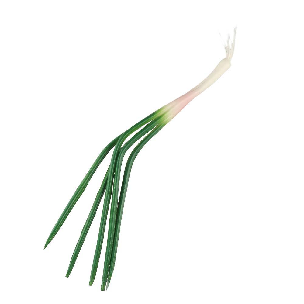 Plant Simulation Vegetable PU Imitation Scallions Model Artificial Green Onion  Photography