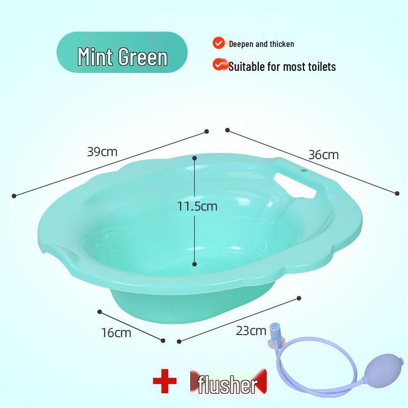 Poporodowa i dla osób starszych miska do mycia bidetowego na hemoroidy i do higieny