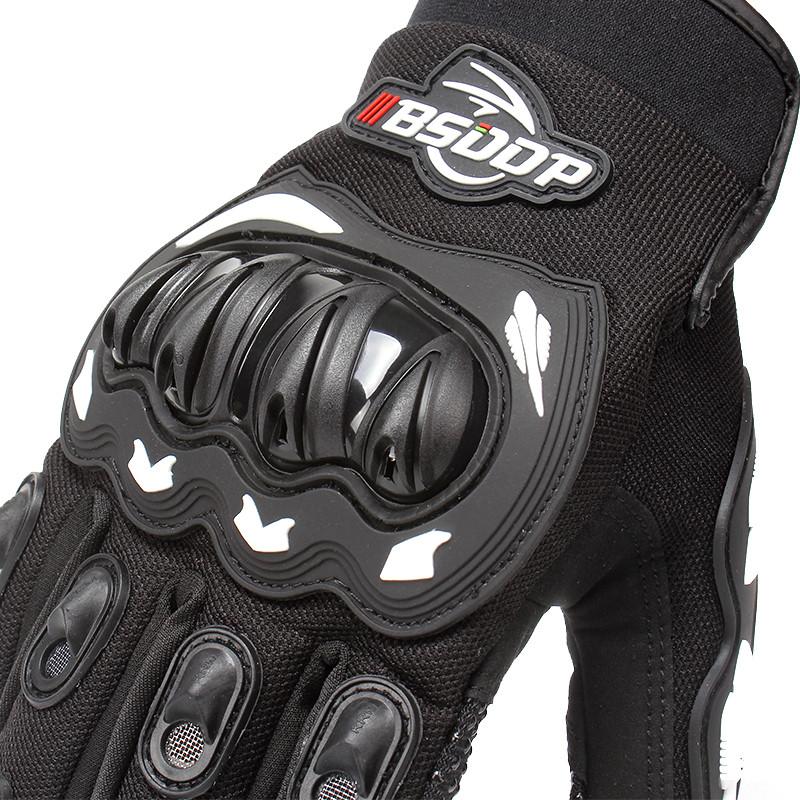 Sommer Motorsykkelhansker Pustende Full Finger Guantes Luvas Outdoor Sports Protection Vanntett Racing Riding