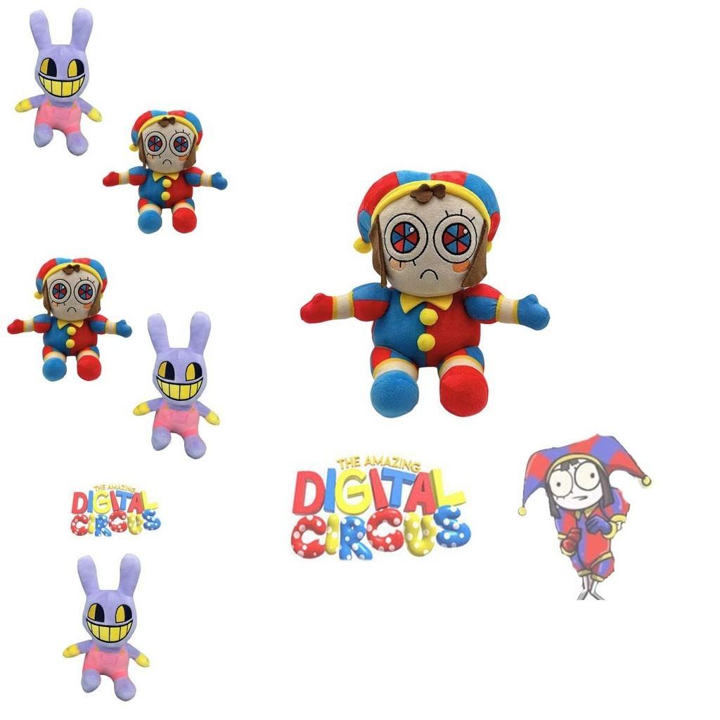 The Amazing Digitalcircus Plush Toy 20cm Height Short Plush Fabric Pp Cotton Filling Perfect Children's Gift
