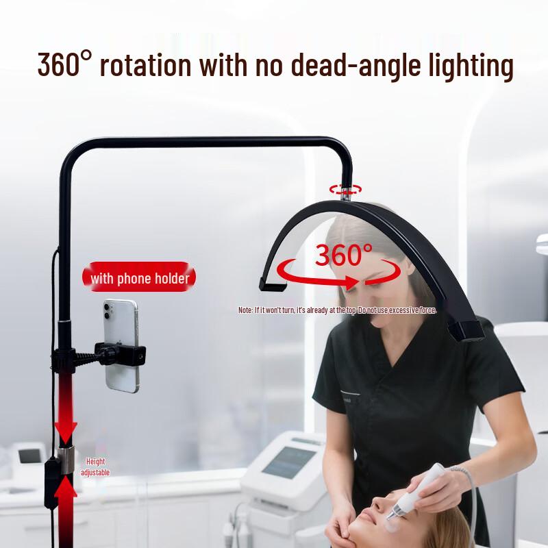Oeny M6X 24-Zoll Halbmond-Fernbedienungs-Schönheitslampe