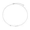Sideways Cross Necklaces for Women Girls Jewelry, Dainty Gold Color Stainless Steel Simple Choker Collar Fashion Gift for Her