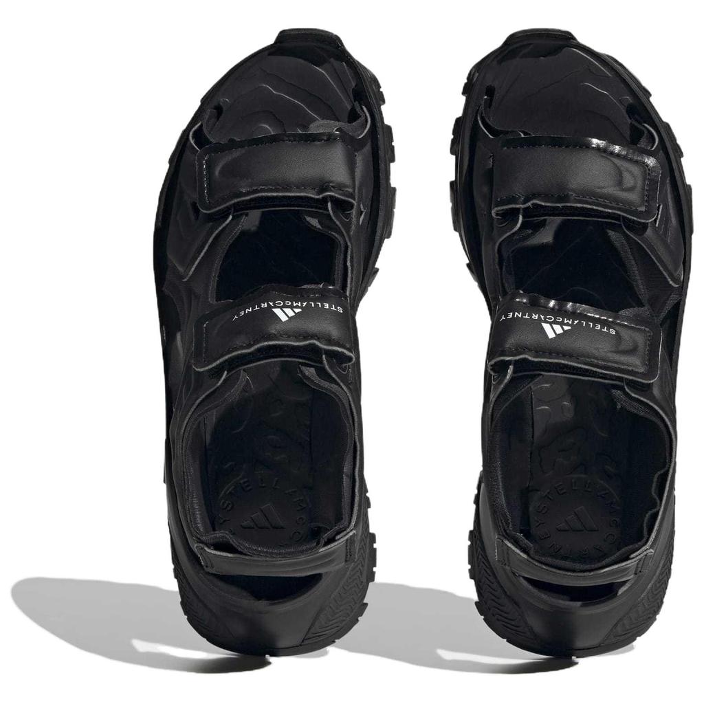 New Adidas Stella McCartney X Women's Hika Outdoor Sandal 'Core Black' HP6322
