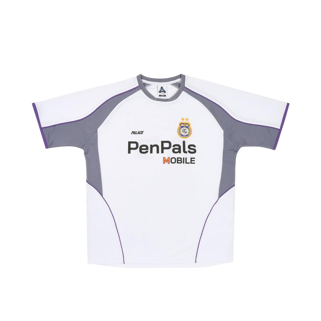 Palace Pen Pals Jersey White Unisex Tops P26ES071