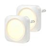 EU Standard Stepless Dimming Sensor Plug-In Night Light with Wake-Up and Feeding Modes