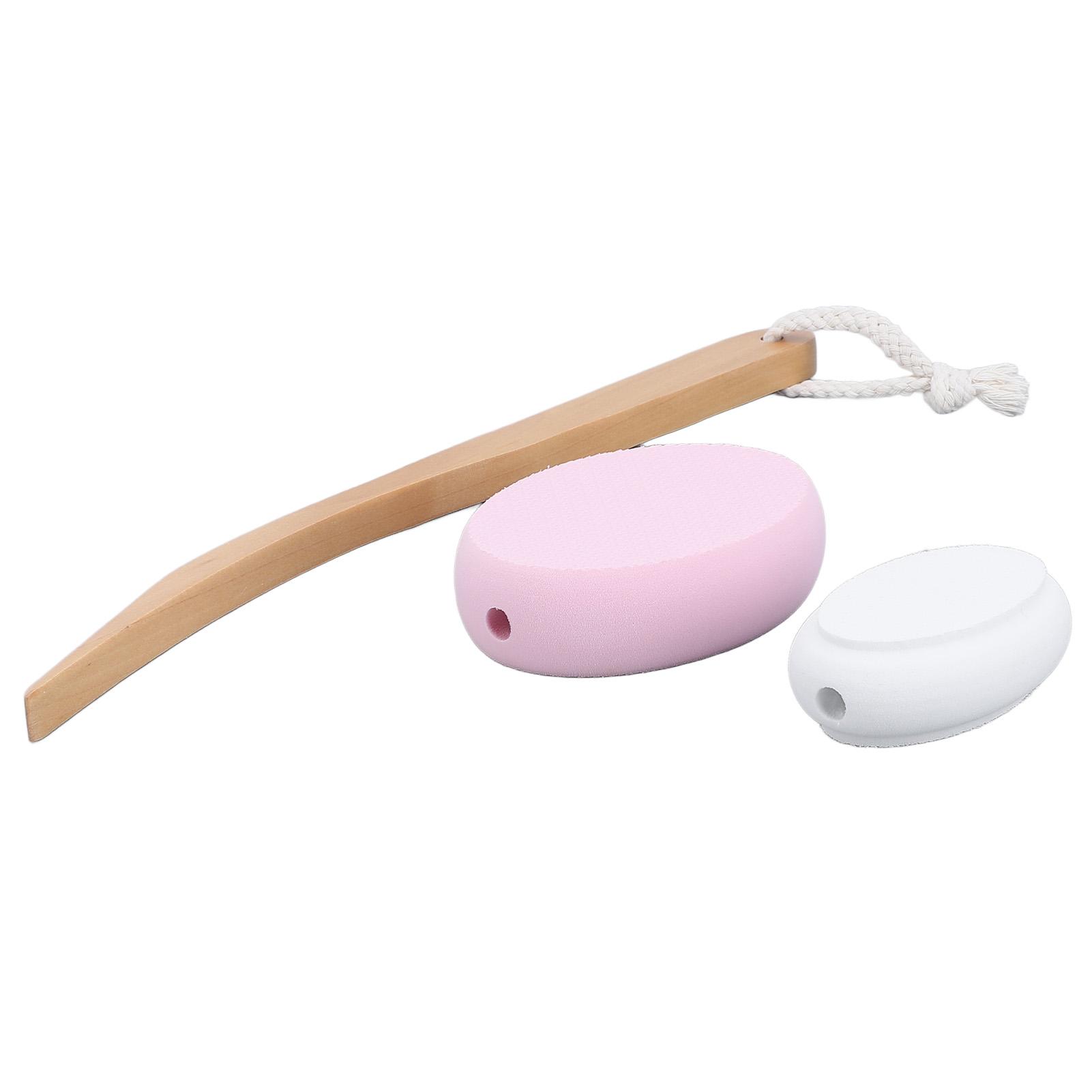 

Аппликатор для лосьона с длинной ручкой, аппликатор для крема для спины с 4 сменными подушечками для пожилых женщин