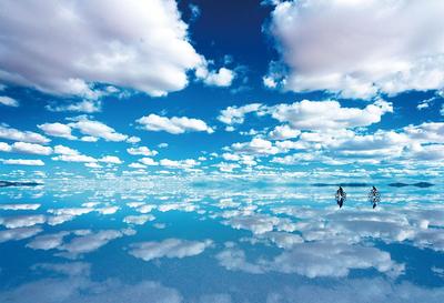Em Beverly Quebra-Cabeça Salar de Uyuni [Feito no Japão] Quebra-Cabeça de 300 Peças (26x38cm) 300-163