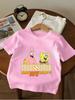 Patrick Star SpongeBob Short Sleeve Kids T Shirt Summer Cute Crewneck Boys Girls 3-14