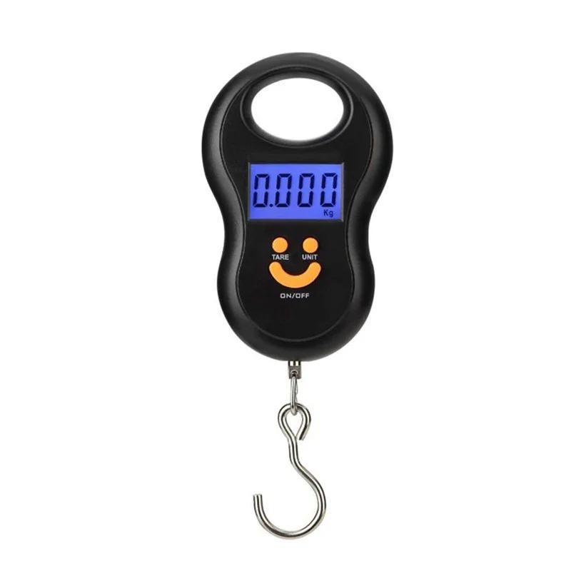 50Kg 10g Hanging Scale, LCD Digital Scale, BackLight, Fishing Weights, Pocket Scale, Luggage Scales