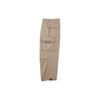 Letter Print Solid Color Straight Leg Casual Pants Unisex Pants Light-Brown IV7765