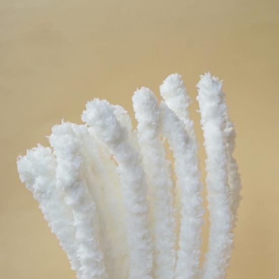 Coral Velvet Twist Stick Extra Pipe Twist Cleaners Large Plush Thick Stick Kids Art