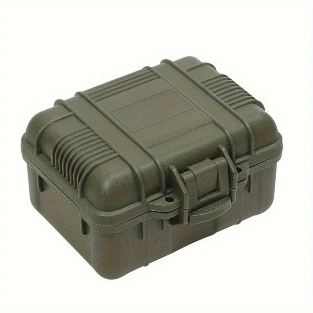 1pc Box With Anti-shock Foam - Can Be Used For Outdoor Storage Of Some Fragile Items, Cameras, Binoculars, Small Tools