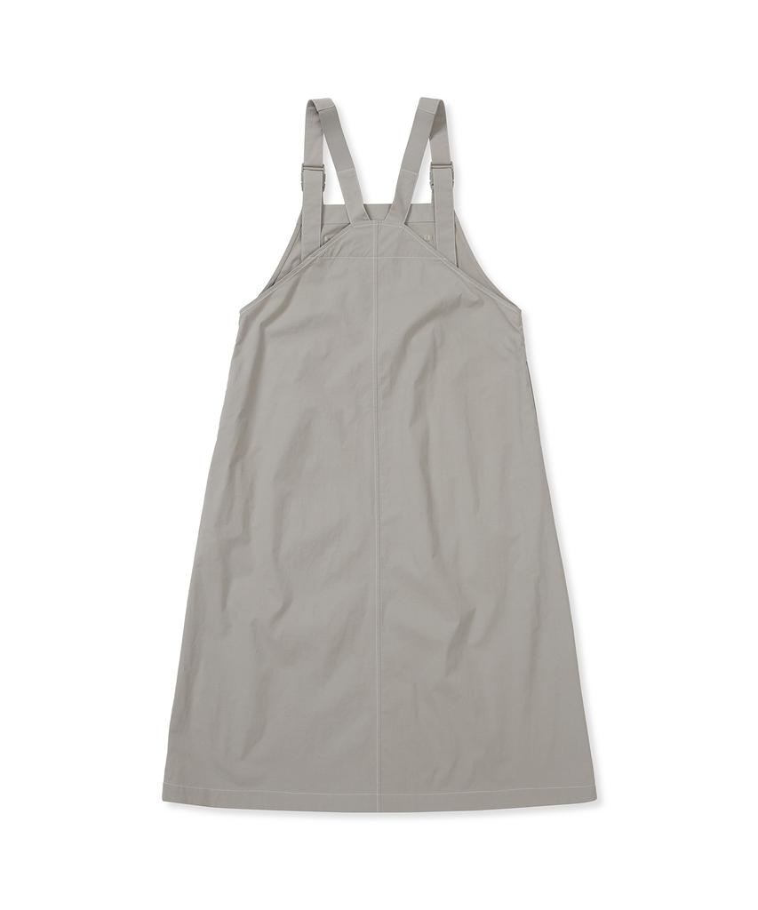SNOWPEAK APPAREL Work Overalls Dress (S25Swfop11) Fog Gray