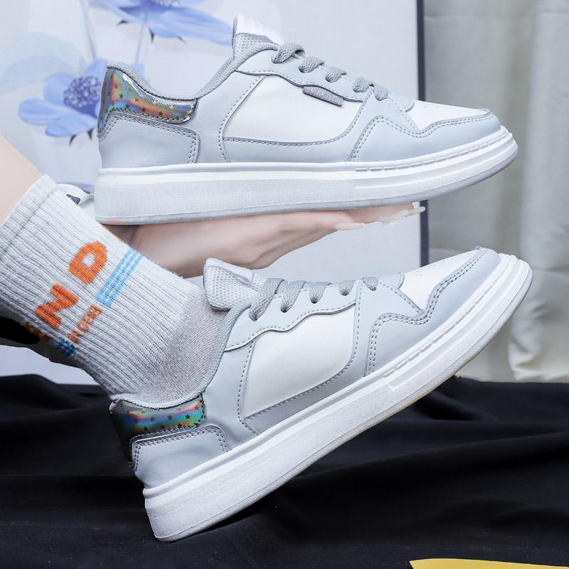 Fashion NEW 2025 Women's Casual Sneakers Fashion Casual Shoes Spring Thick Bottom Shoes Ladies Skate Shoes Small Spring Women's Shoes