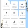 Mini Invisible Headphones TWS Bluetooth Earphones Wireless Heasets HIFI Stereo Noise Reduction Earbuds For iphone Xiaomi