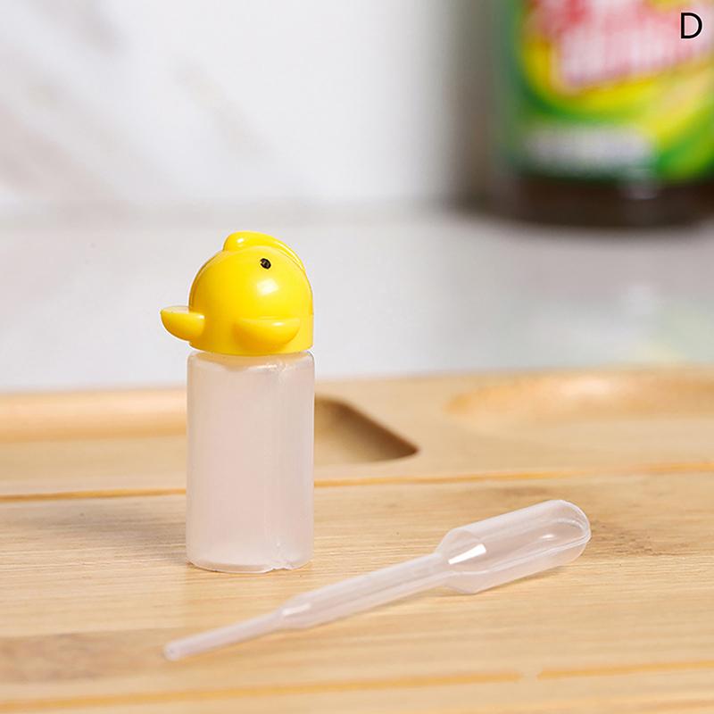 Mini Lunch Box Accessories Cute Pattern Sauce Box Squeeze Bottle Cartoon Tomato Honey Condiment Container For Kids