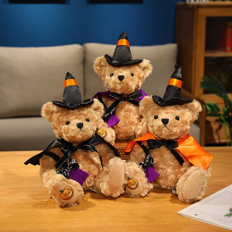 Halloween Teddy Bear Plush Toy - Ghost Festival & Easter Gift with Customizable Logo