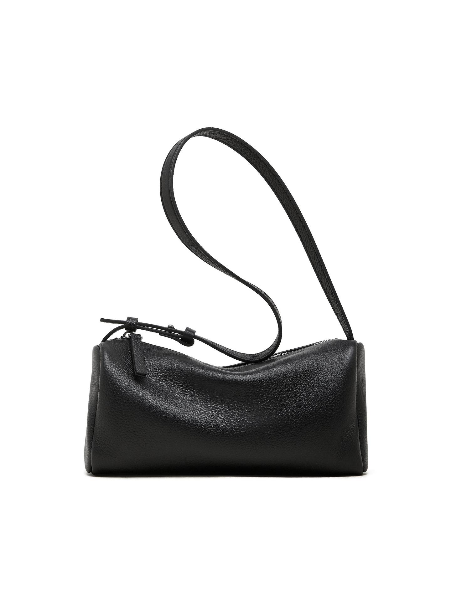 

Solid Color Fashionable Versatile Underarm Bag High-End Women S Bag Foreign Style Simple Portable Shoulder Bag чёрный