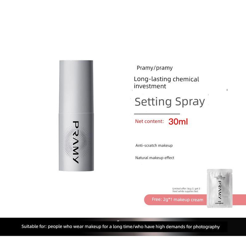Great Makeup Setting Product! Pramy/Pramy Makeup Artist s Long-Lasting Setting Spray, Moisturizing, Non-Smudging, Oil-Controlling Setting Spray 30Ml/Bottle Makeup Artist Setting Spray