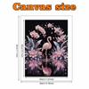 DIY Flamingo Pearl Diamond Art Kits Without Frame 30x40cm Gem Art Diamond Painting Kits for Adults/Beginners Gift Idea Home Wall Decor