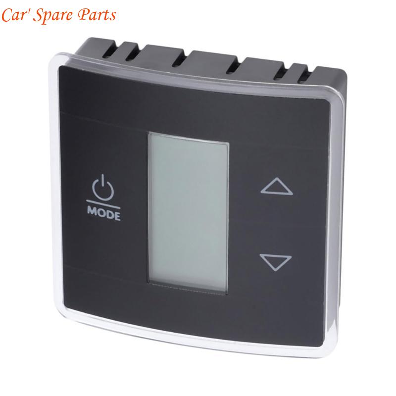 

Y4UA Wall Thermostat Cool Heat Strips 3316250.712 Single Zone Campers Thermostat Digital Temperature Display чёрный