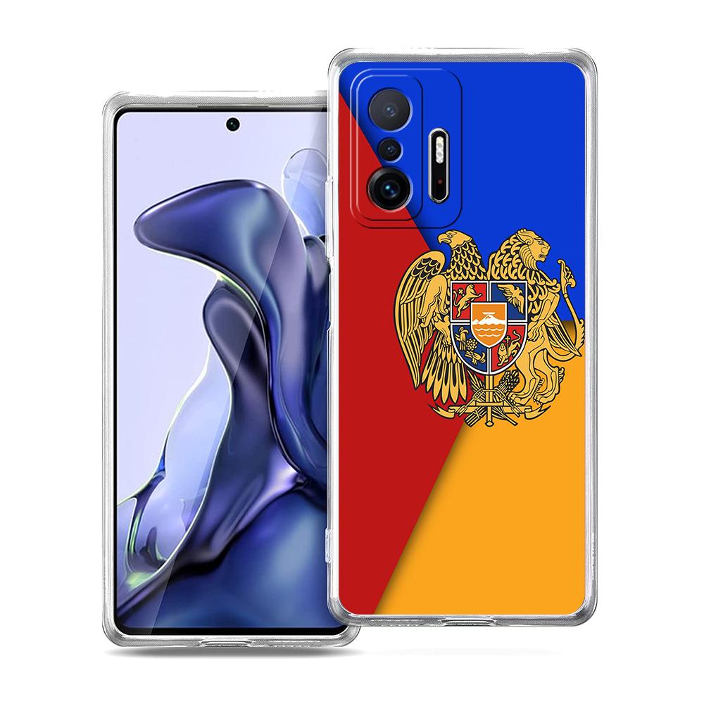 Armenia Armenian Flag Phone Case For Xiaomi 14 13 12 Lite Mi 11 11X 13T 12T 11T For Poco X5 X4 X3 NFC F5 F4 M4 Pro 5G Cover