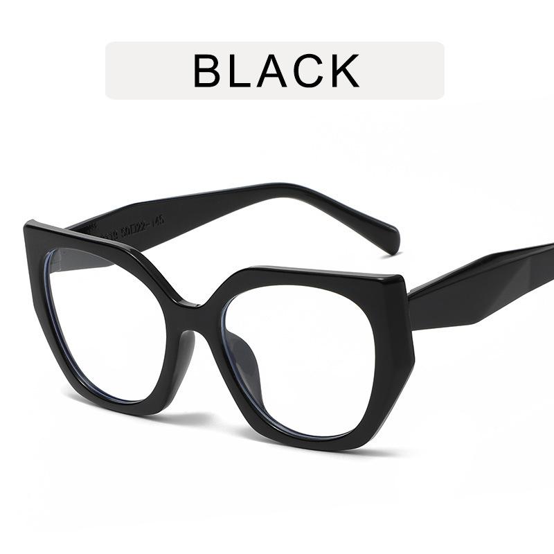 Transparent Computer Glasses Frame Women Men Anti Blue Light polygon Eyewear Blocking Glasses Optical Spectacle Eyeglass