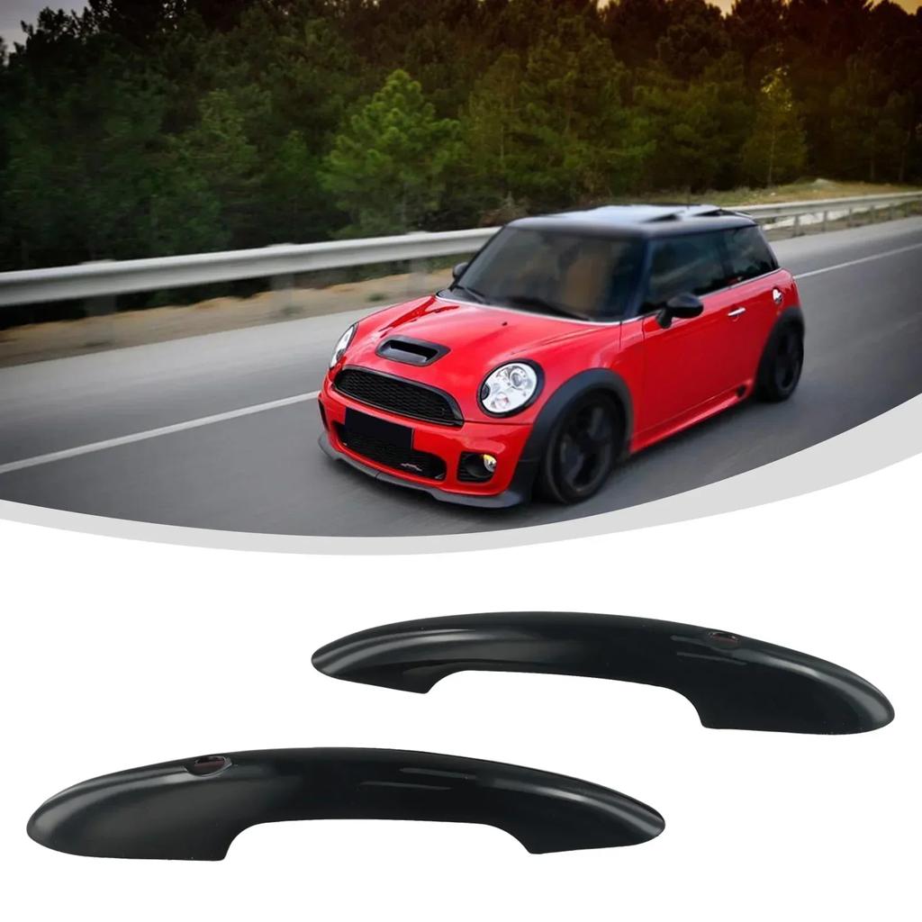 Elegant Upgraded Glossy Black Door Handle Cover for MINI For COOPER F54 F55 F56 F57 F60 Enhance Your Vehicle's Appeal