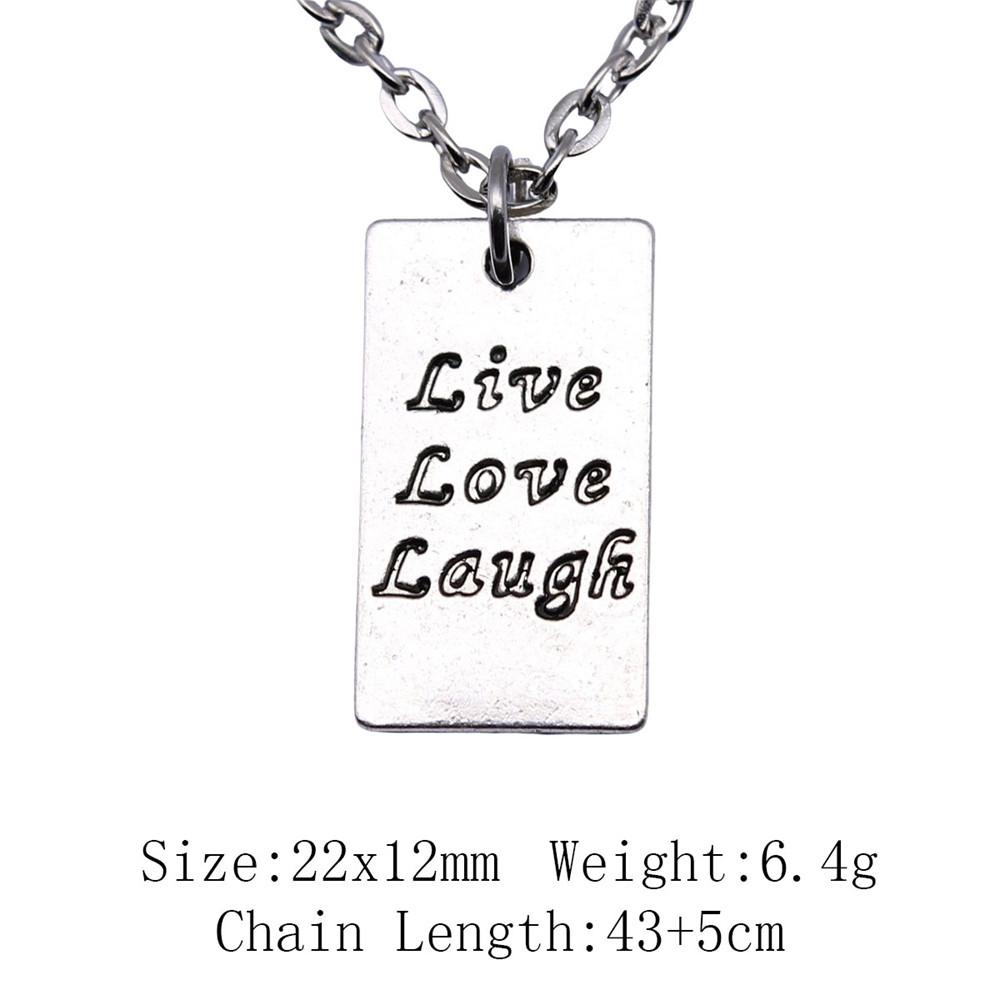 2025 Trend Chain Necklace Men Best Friendship Encouragement Tags Tarot Necklace On The Neck 43cm Chain Ornaments For Home Pendants And Necklaces