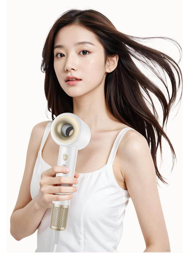 High-Speed Bladeless Hair Dryer with Negative Ions - Ideal for Home & Salon Use