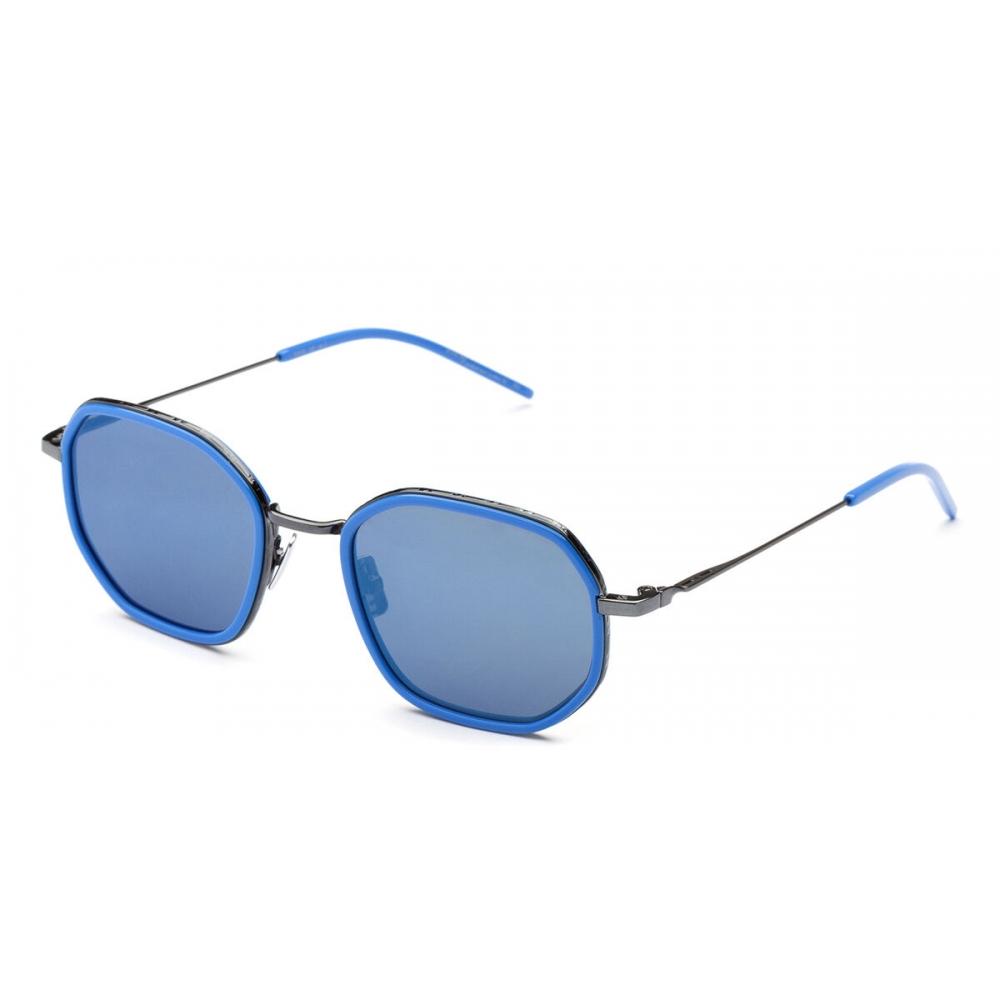 

Italia Independent Ii 0311 021.022 Unisex Sunglasses Blue/51-20-145