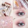 1pcs 10 Colors Liquid Eyeshadow for Women Diamond Shimmer Highlighters Long Lasting Shine Eye Shadow Makeup for Party Wedding